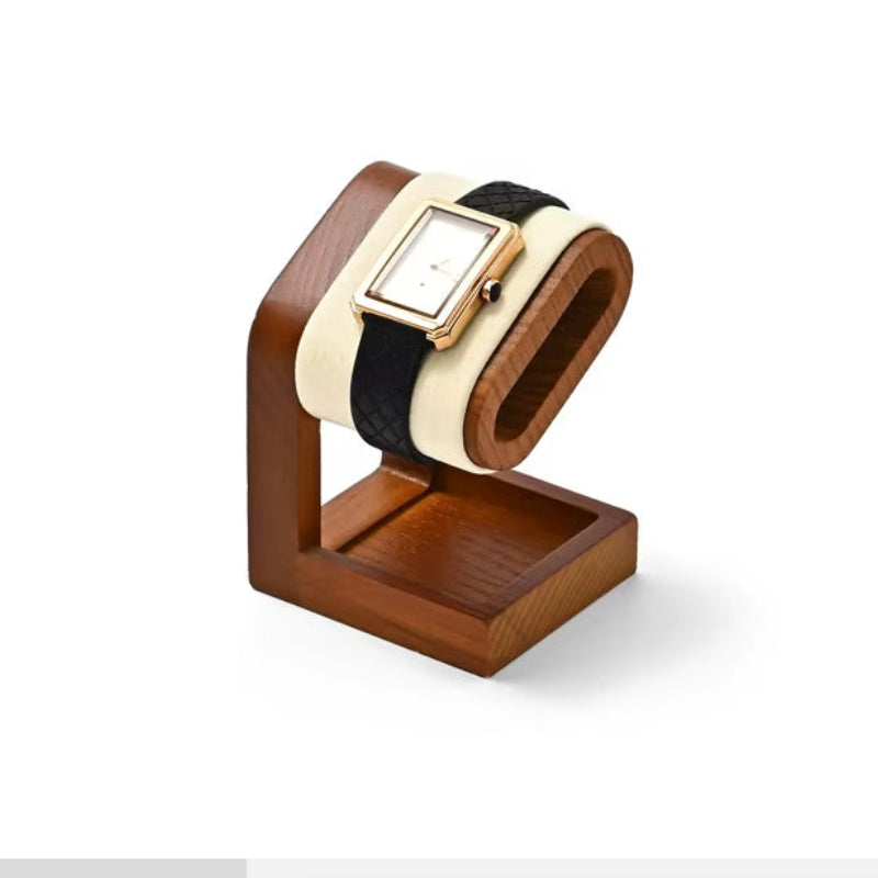 MISHITU T-shaped Watch Stand Wooden Jewelry Watch Display Stand Watch Storage Holder Bracelet Jewelry Display Watch Storage Rack