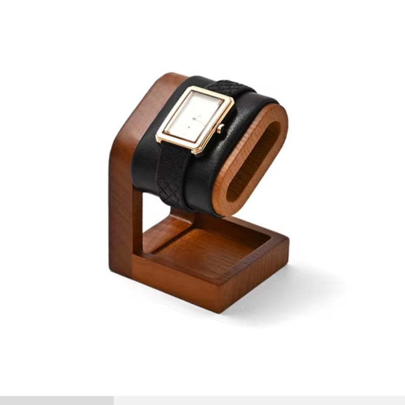MISHITU T-shaped Watch Stand Wooden Jewelry Watch Display Stand Watch Storage Holder Bracelet Jewelry Display Watch Storage Rack